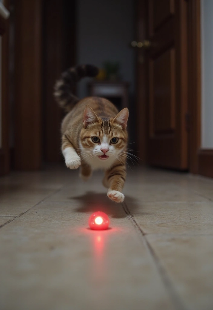 10 Fun Cat Toys Your Feline Can't Resist (Prepare for Endless Playtime!) - 3. Laser Pointers: The Classic Chase