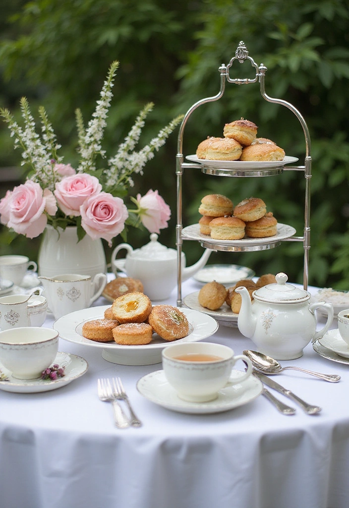15 Magical Themes for Your Garden Tea Party That Will Leave Guests in Awe! - 15. Classic English Tea