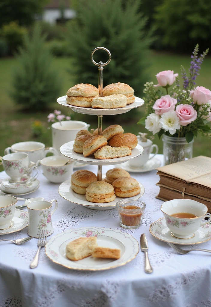 15 Magical Themes for Your Garden Tea Party That Will Leave Guests in Awe! - 2. Vintage Tea Party