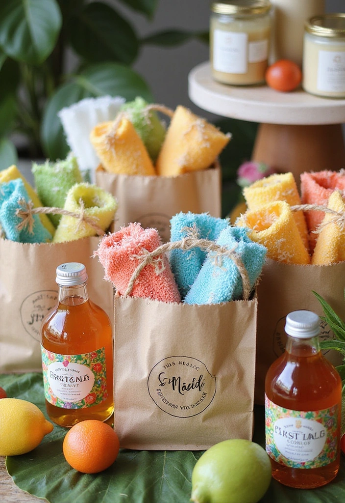 15 Stunning Tropical Decor Ideas for Your Unforgettable Luau Party! - 14. Themed Party Favors