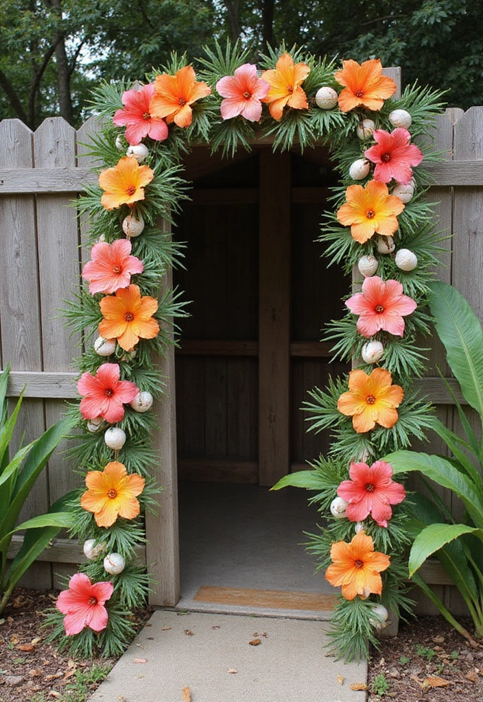 15 Stunning Tropical Decor Ideas for Your Unforgettable Luau Party! - 7. Handmade Tropical Garlands