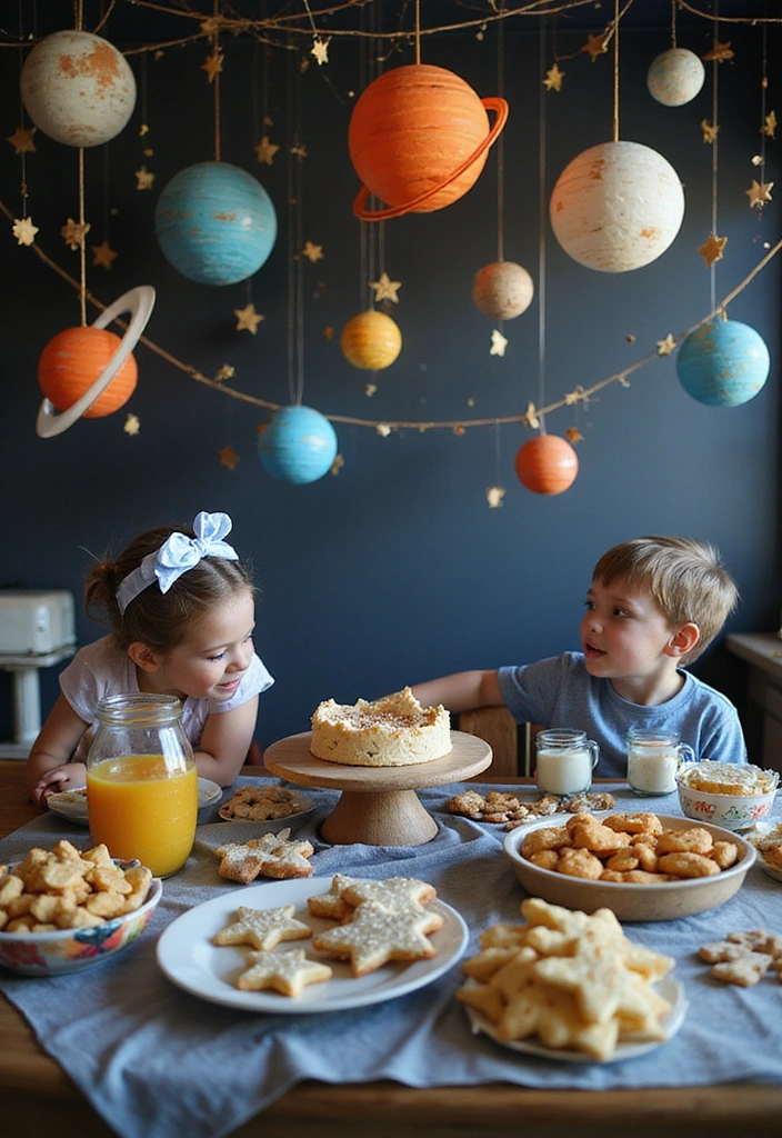 20 Creative Summer Baby Shower Themes That Will Leave Your Guests in Awe! - 12. Space Odyssey