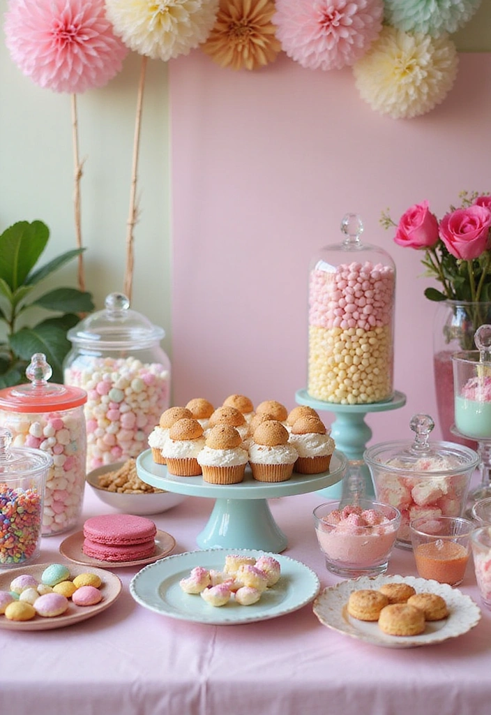 20 Creative Summer Baby Shower Themes That Will Leave Your Guests in Awe! - 15. Sweet Treats Dessert Party