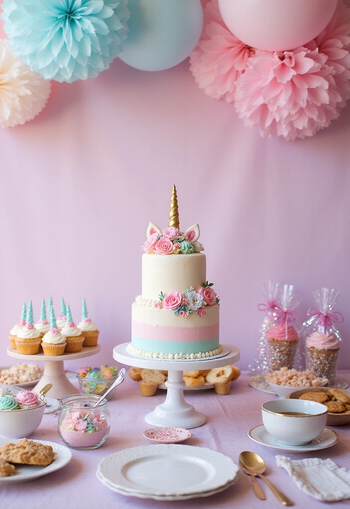 20 Creative Summer Baby Shower Themes That Will Leave Your Guests in Awe! - 18. Magical Unicorn