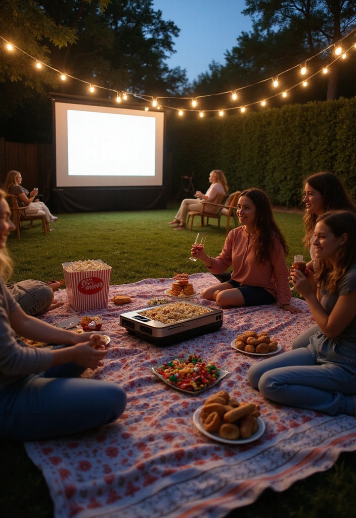 20 Creative Summer Baby Shower Themes That Will Leave Your Guests in Awe! - 19. Movie Night