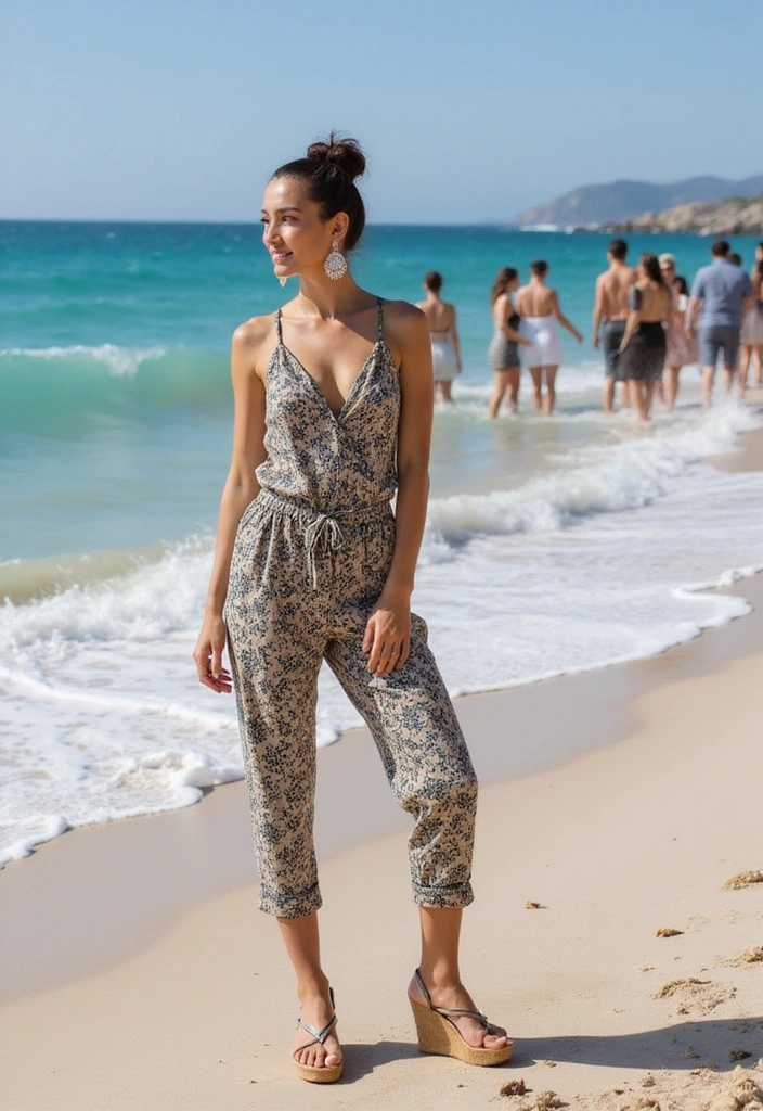 7 Beach Wedding Guest Outfits That Will Make Waves This Summer! - 2. Chic Jumpsuits