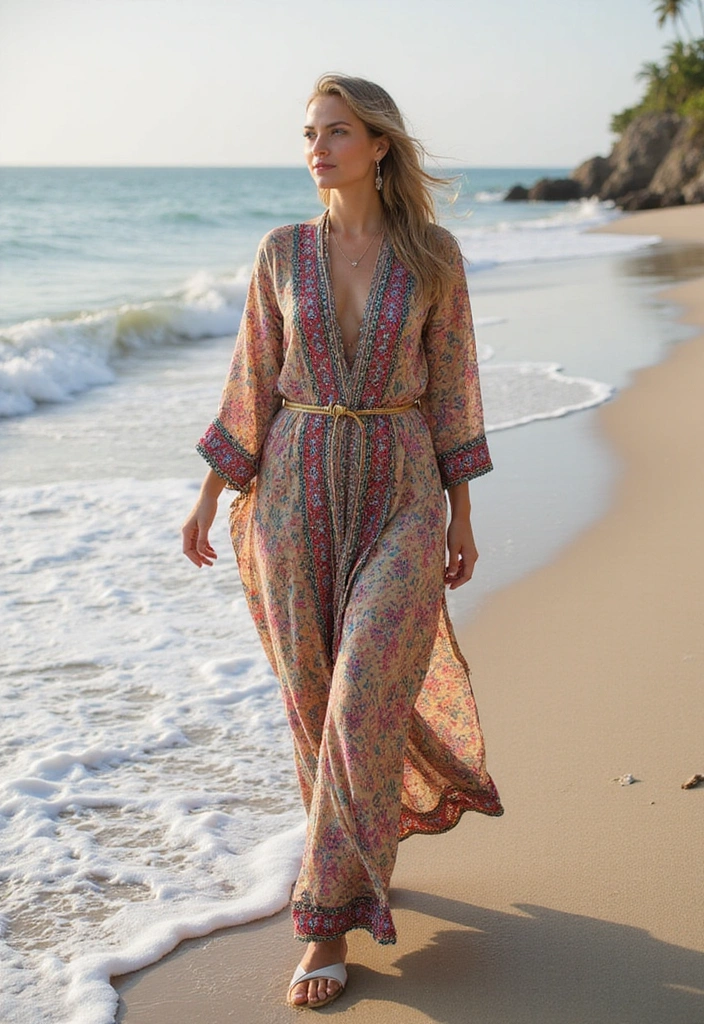 7 Beach Wedding Guest Outfits That Will Make Waves This Summer! - 6. Elegant Kaftans