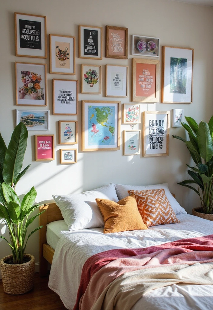 Setting Up the Perfect Dorm Room: Your Ultimate Guide to Style and Function! - 2. Personalized Wall Art