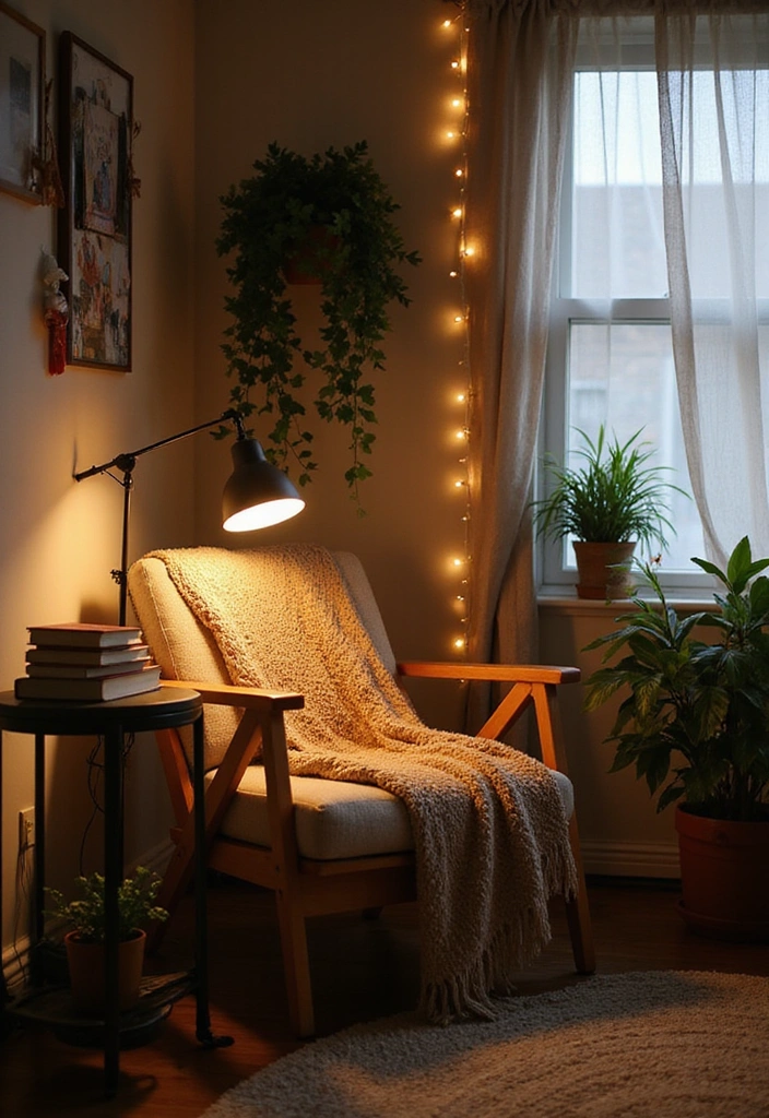 Setting Up the Perfect Dorm Room: Your Ultimate Guide to Style and Function! - 5. Cozy Reading Nook