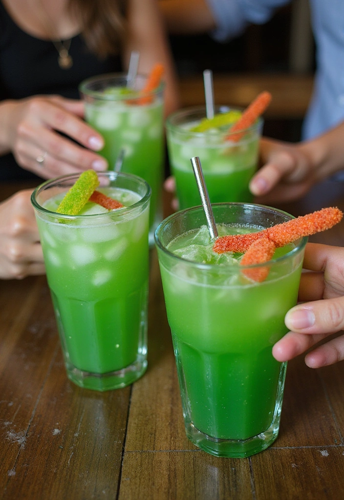 10 Billie Eilish Party Ideas That'll Make Your Friends Scream 'No Way!' - 4. Themed Drinks