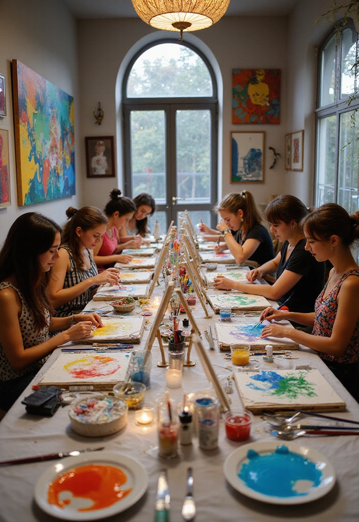 10 Billie Eilish Party Ideas That'll Make Your Friends Scream 'No Way!' - 5. DIY Billie Art Station