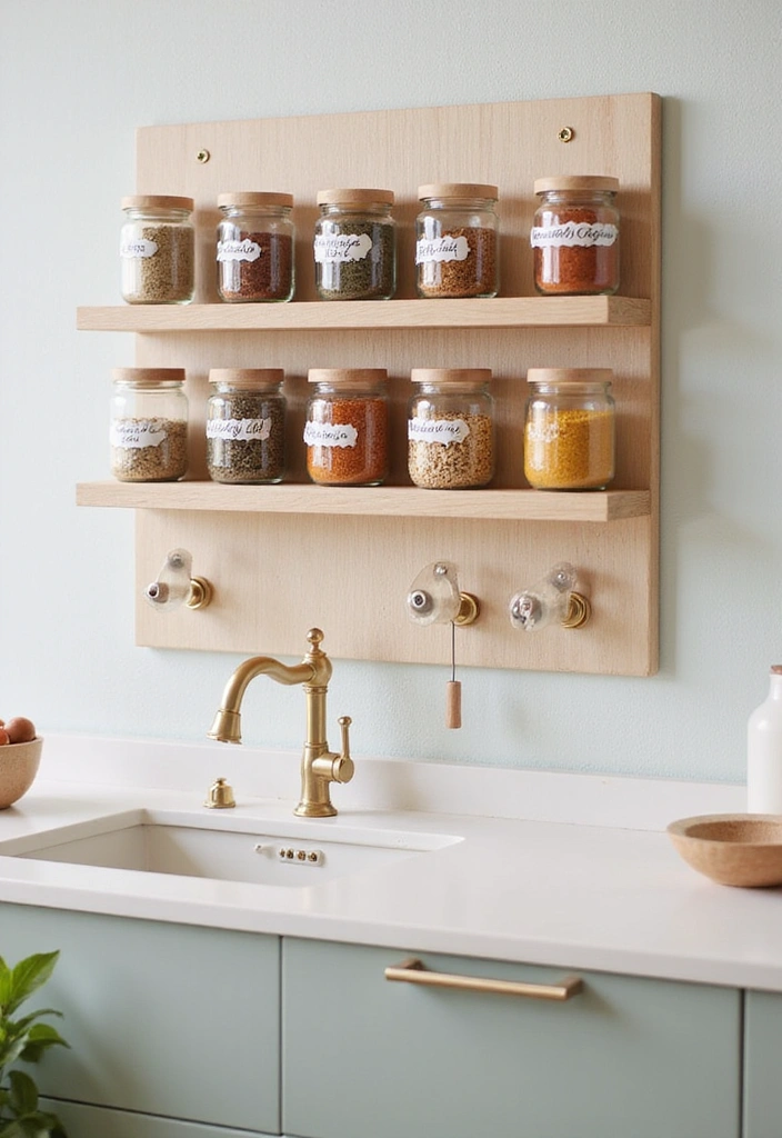 10 Elegant Kitchen Organizing Tips to Transform Your Space! - 4. Magnetic Spice Racks