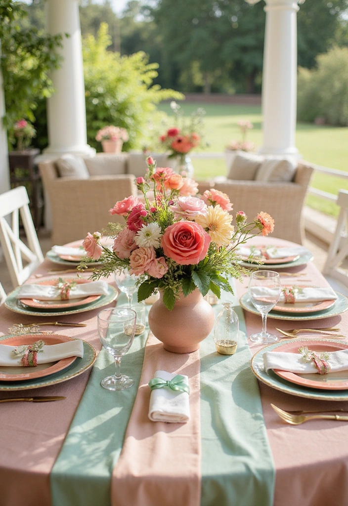 10 Irresistible Tips for Hosting the Ultimate Summer Bridal Shower (Your Friends Will Be Jealous!) - 1. Choose a Thematic Color Palette