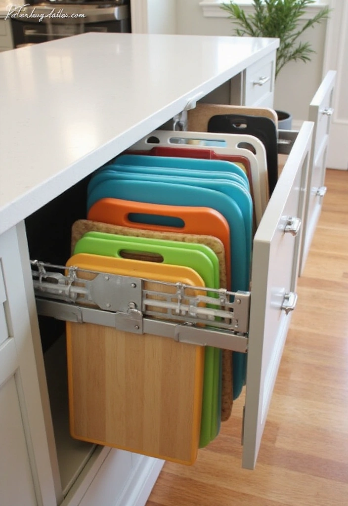 10 Kitchen Drawer Organizing Hacks That'll Make Clutter Disappear Like Magic! - 2. Use Tension Rods for Vertical Storage