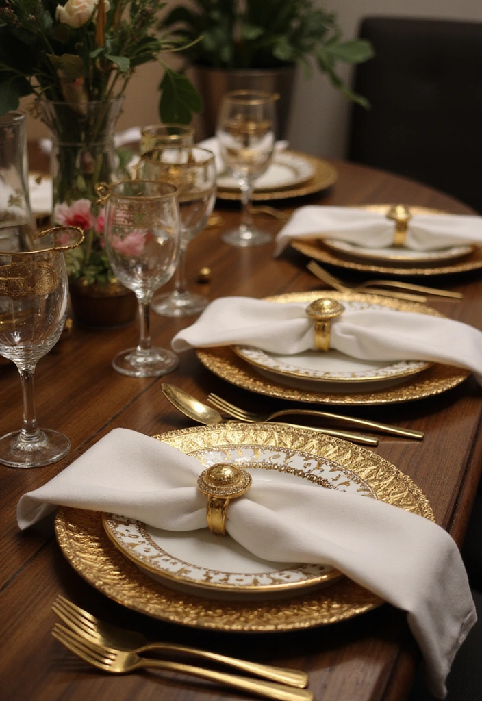 12 Elegant Party Pieces That Will Impress Even the Most Discerning Guests! - 5. Chic Tableware