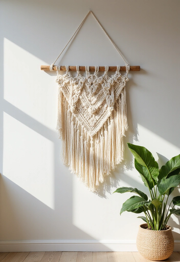 12 Modern Home Aesthetic DIY Inspirations You Can’t Miss! - 1. Macrame Wall Hangings
