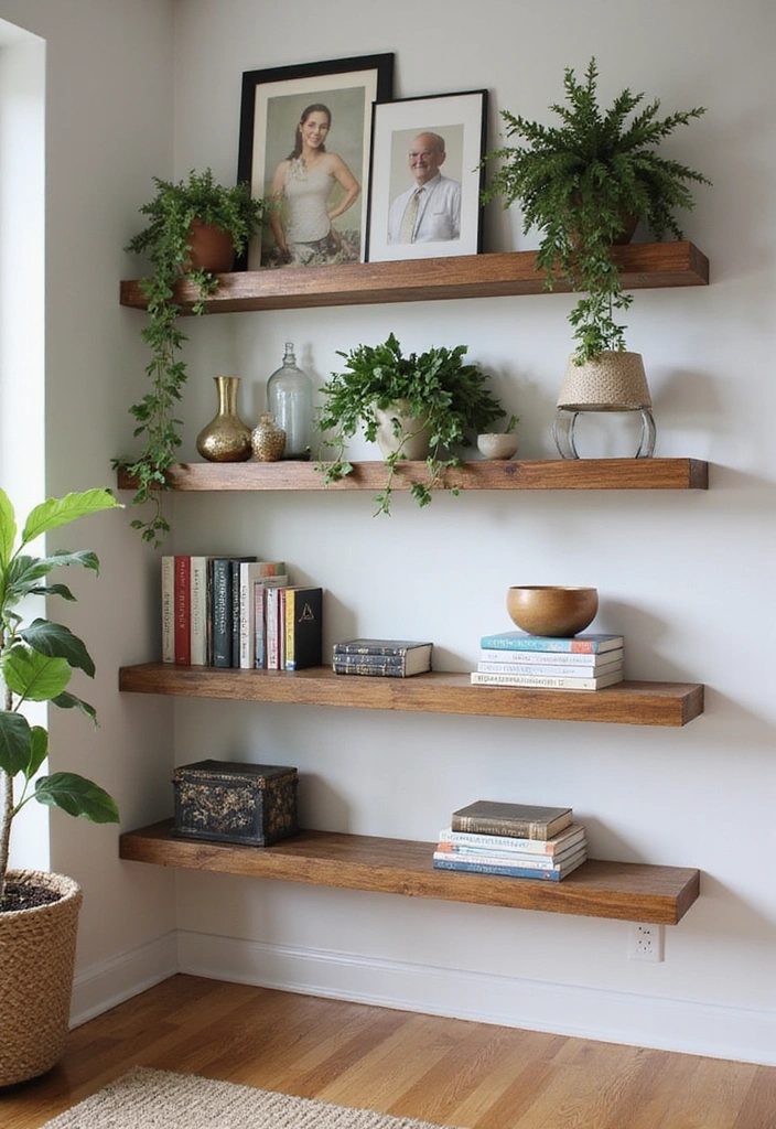 12 Modern Home Aesthetic DIY Inspirations You Can’t Miss! - 5. Custom Shelves