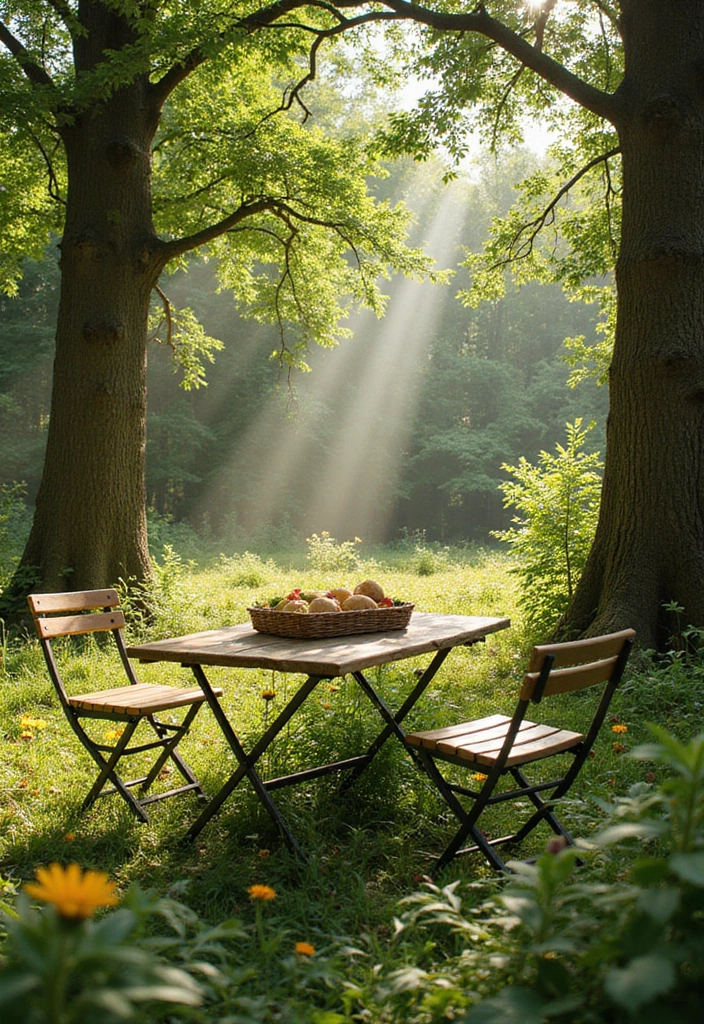 12 Romantic Picnic Date Ideas That Will Ignite Your Love Life! - 4. Forest Retreat