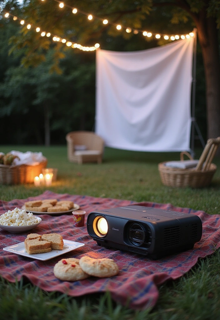 12 Romantic Picnic Date Ideas That Will Ignite Your Love Life! - 8. Themed Movie Picnic
