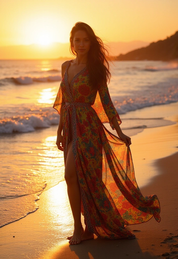 12 Summer Outfits Perfect for Date Night (You’ll Want to Copy #3!) - 10. Stylish Kaftan