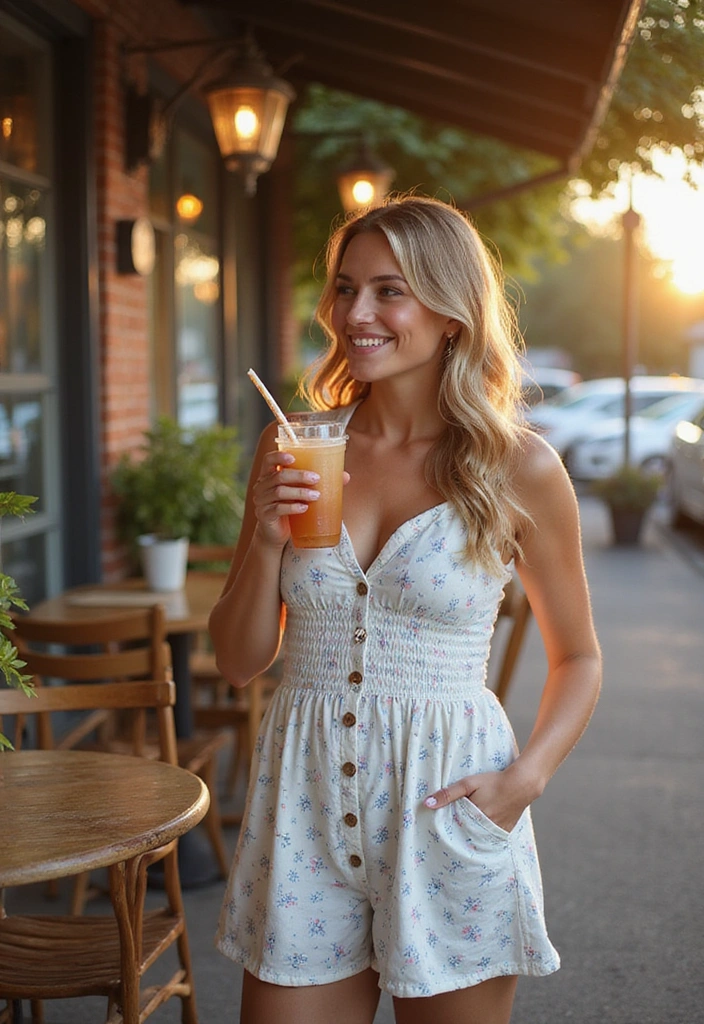 12 Summer Outfits Perfect for Date Night (You’ll Want to Copy #3!) - 12. Effortless Button-Up Dress
