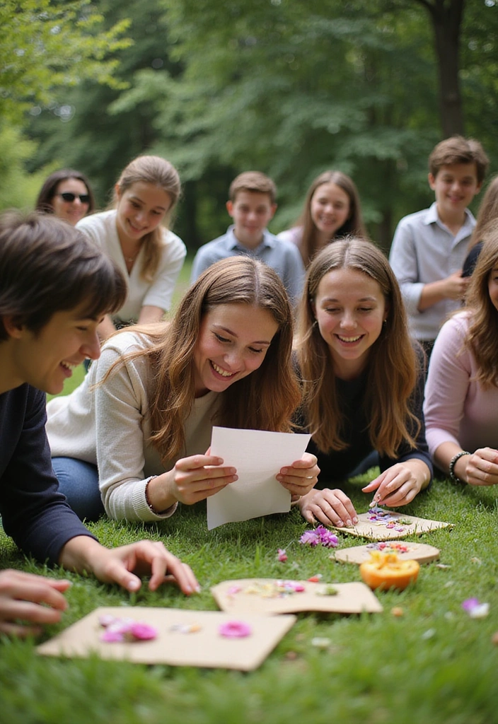 15 Fun Outdoor Activities for a Summer Bridal Shower That Your Guests Will Adore! - 3. Bridal Shower Scavenger Hunt