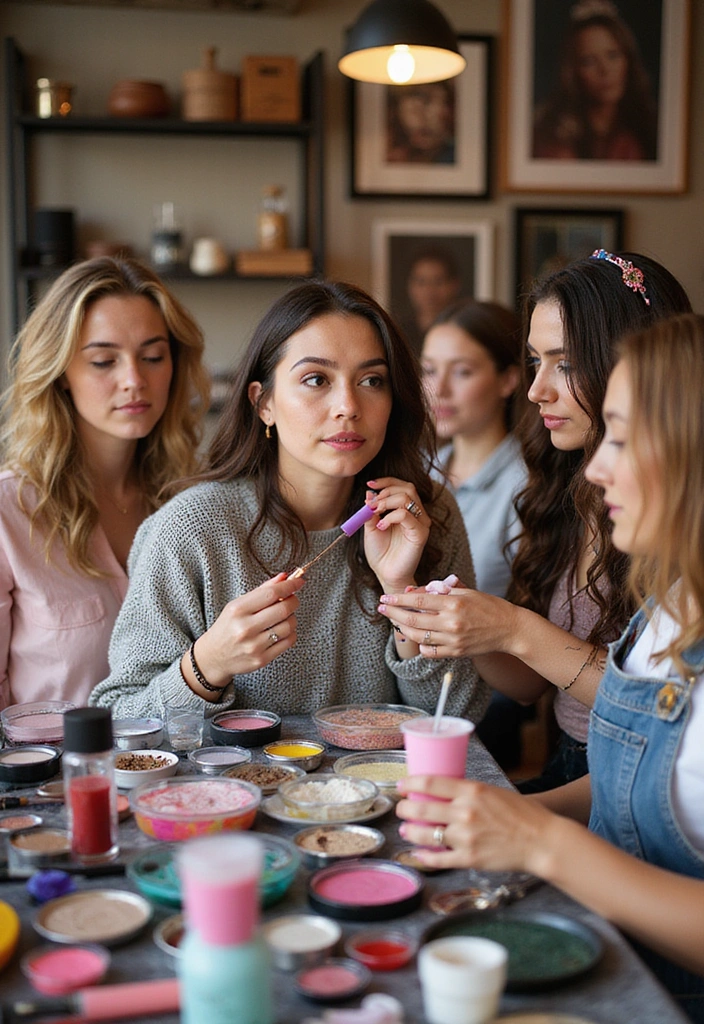 15 Unforgettable Ideas for Your Olivia Rodrigo Party That Will Rock Your Friends' Socks Off! - 8. Olivia-Inspired Makeover Station