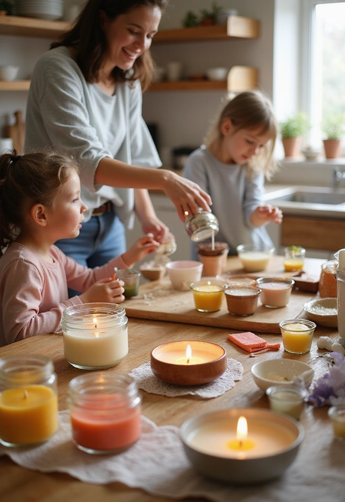 16 Fun Home Aesthetic DIY Projects for the Whole Family to Enjoy! - 10. DIY Candle Making