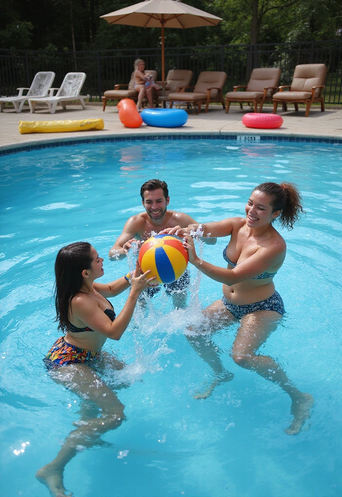 16 Pool Party Essentials You Can't Host Without (Trust Us!) - 5. Engaging Pool Games
