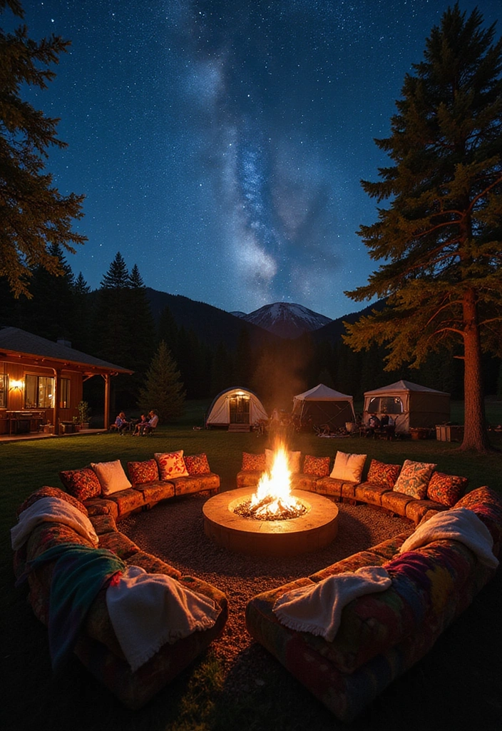 17 Outdoor Party Pieces That Will Transform Your Backyard into a Dream Space! - 1. Cozy Fire Pit