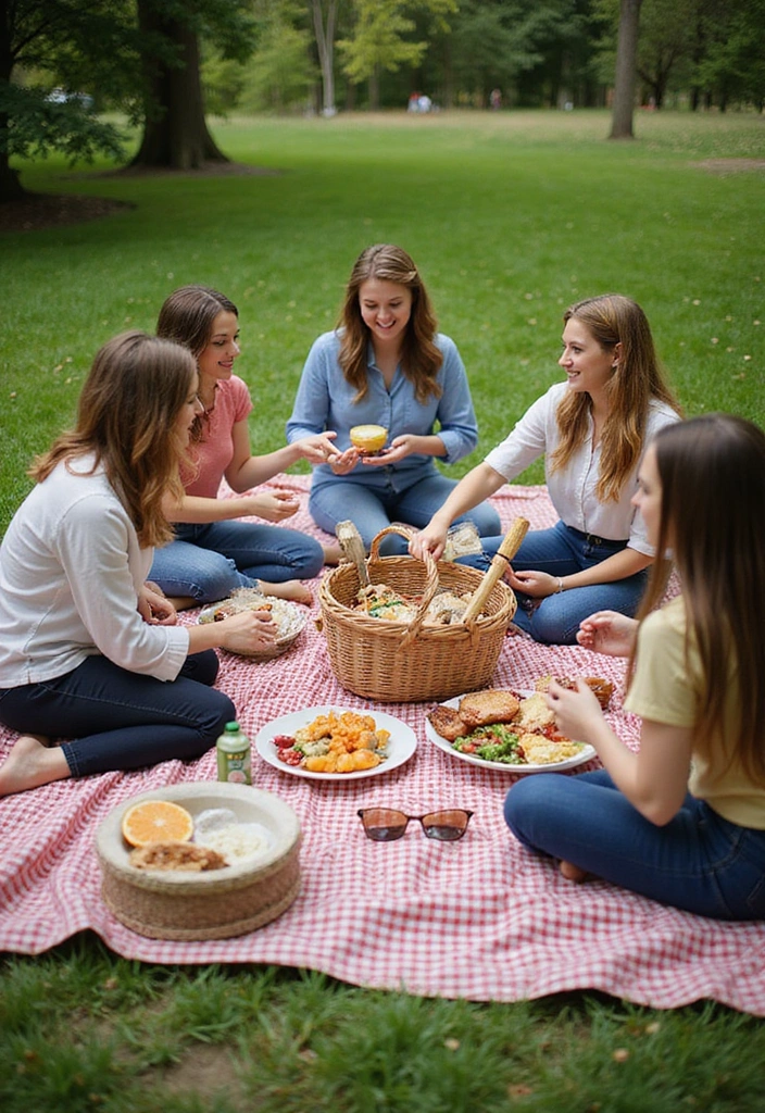 17 Outdoor Party Pieces That Will Transform Your Backyard into a Dream Space! - 16. Outdoor Picnic Setup