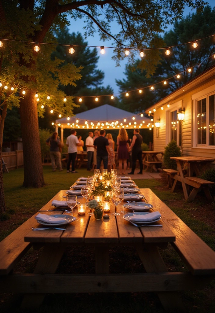 17 Outdoor Party Pieces That Will Transform Your Backyard into a Dream Space! - 2. String Lights