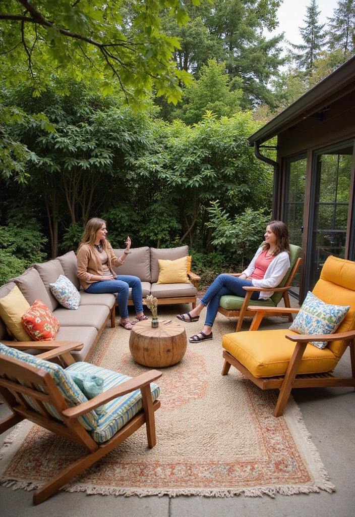 17 Outdoor Party Pieces That Will Transform Your Backyard into a Dream Space! - 4. Comfortable Seating