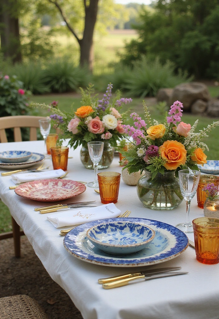 17 Outdoor Party Pieces That Will Transform Your Backyard into a Dream Space! - 9. Stylish Tableware