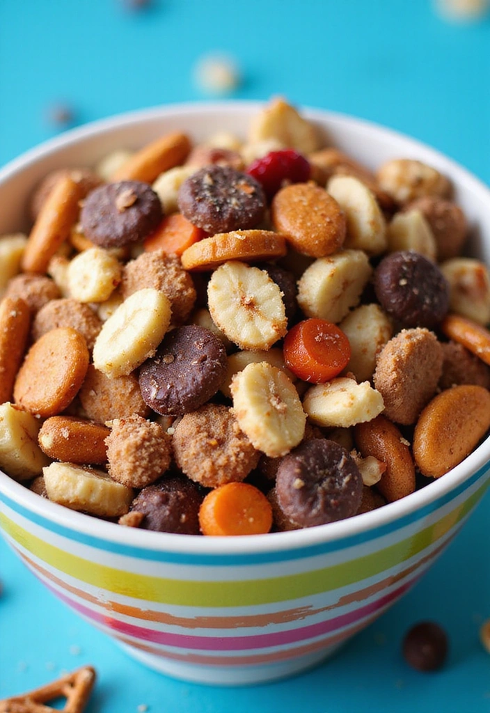 18 Irresistible Pool Party Snacks That Your Guests Will Devour! - 5. Sweet and Salty Trail Mix