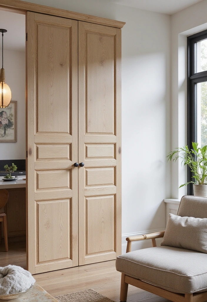 18 Simple Home Aesthetic DIY Projects for a Gorgeous Makeover! - 14. Stylish Room Divider