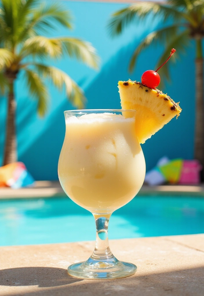 20 Refreshing Poolside Drinks That Will Keep You Cool This Summer! - 6. Pineapple Coconut Daiquiri