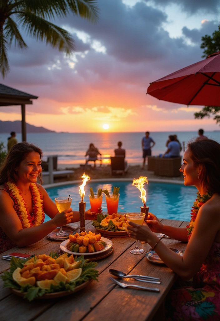 21 Creative Pool Party Themes That Will Blow Your Friends Away! - 1. Tropical Luau
