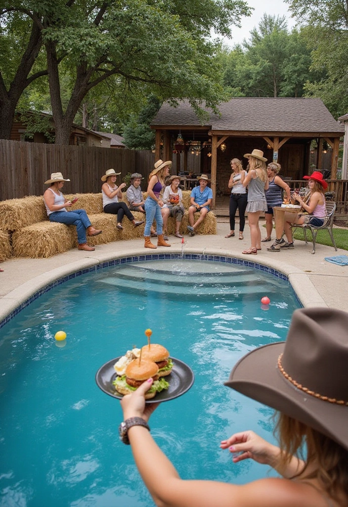 21 Creative Pool Party Themes That Will Blow Your Friends Away! - 16. Wild West Pool Party
