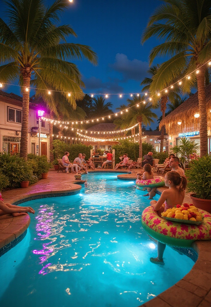 21 Creative Pool Party Themes That Will Blow Your Friends Away! - 19. Fantasy Island