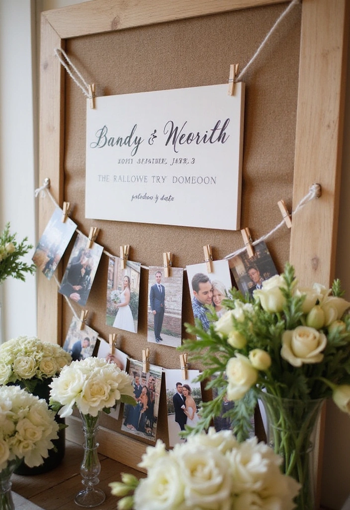 21 Creative Summer Bridal Shower Decoration Ideas (You Won't Believe #11!) - 10. Personalized Decor