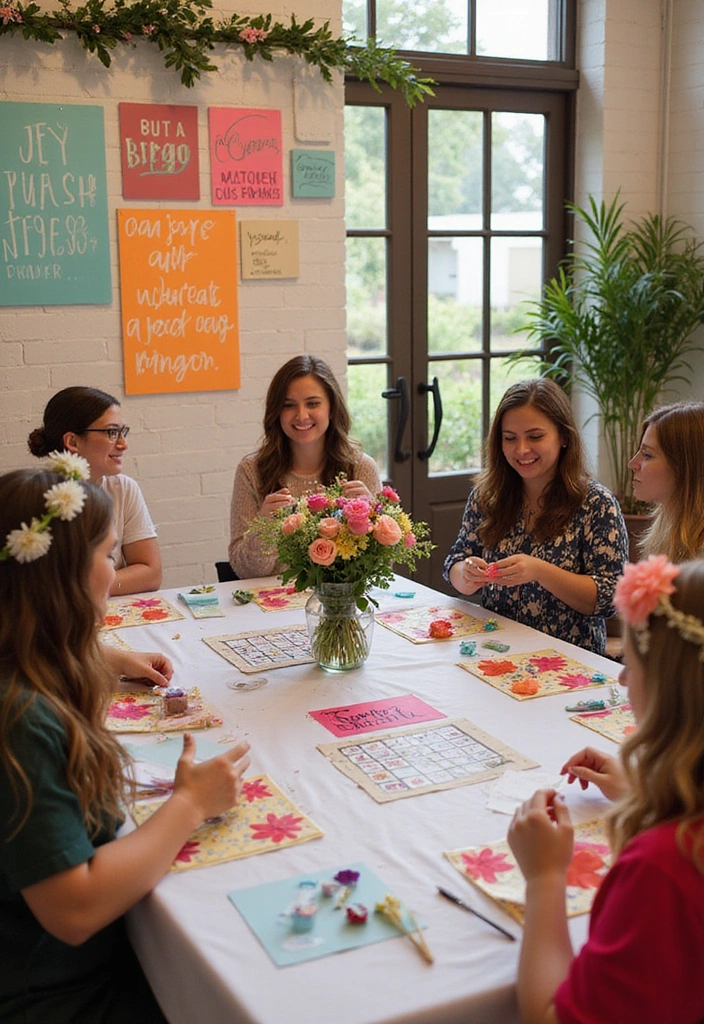 21 Creative Summer Bridal Shower Decoration Ideas (You Won't Believe #11!) - 16. Fun and Games Corner