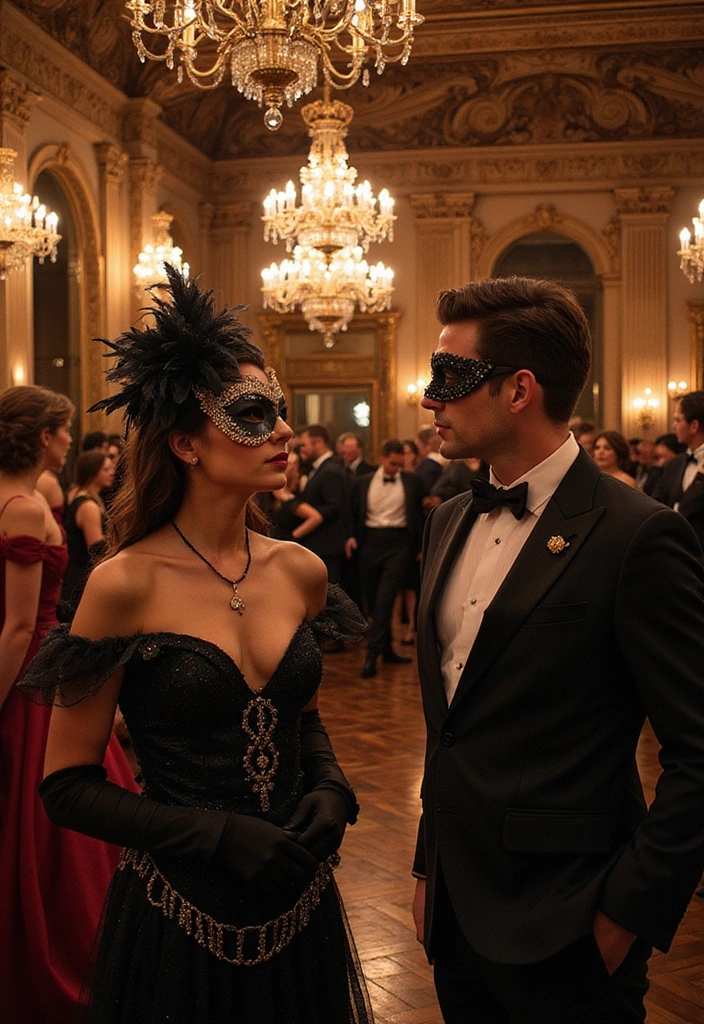 21 Themed Party Pieces That Will Make Your Event Unforgettable (Idea #3 Is Genius!) - 6. Masquerade Ball