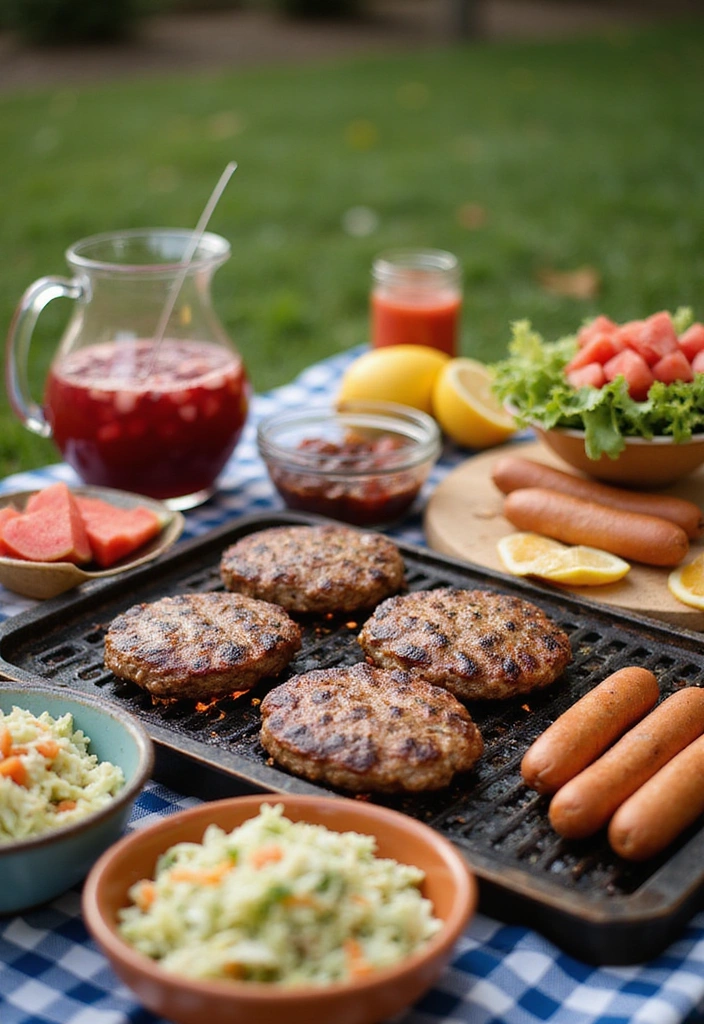 7 Essential Tips for Planning the Ultimate Fourth of July BBQ Party (You Can't Miss #3!) - 2. Plan a Delicious Menu