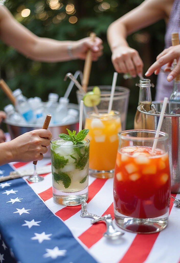 7 Essential Tips for Planning the Ultimate Fourth of July BBQ Party (You Can't Miss #3!) - 4. Don’t Forget the Drinks
