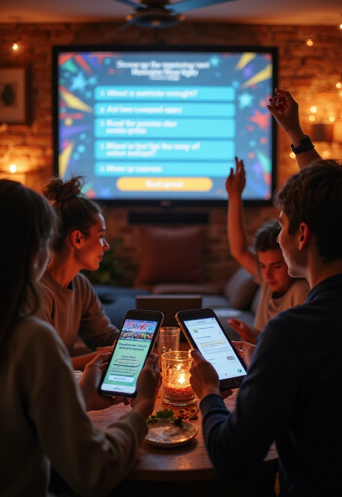 7 Secrets to Hosting a Memorable Trivia Night at Home (Get Ready for Some Serious Fun!) - 6. Use Interactive Tools and Apps
