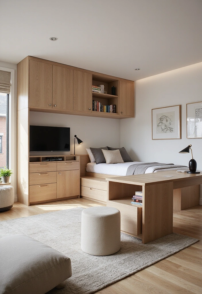 Setting Up the Perfect Dorm Room: Your Ultimate Guide to Style and Function! - 3. Multi-functional Furniture