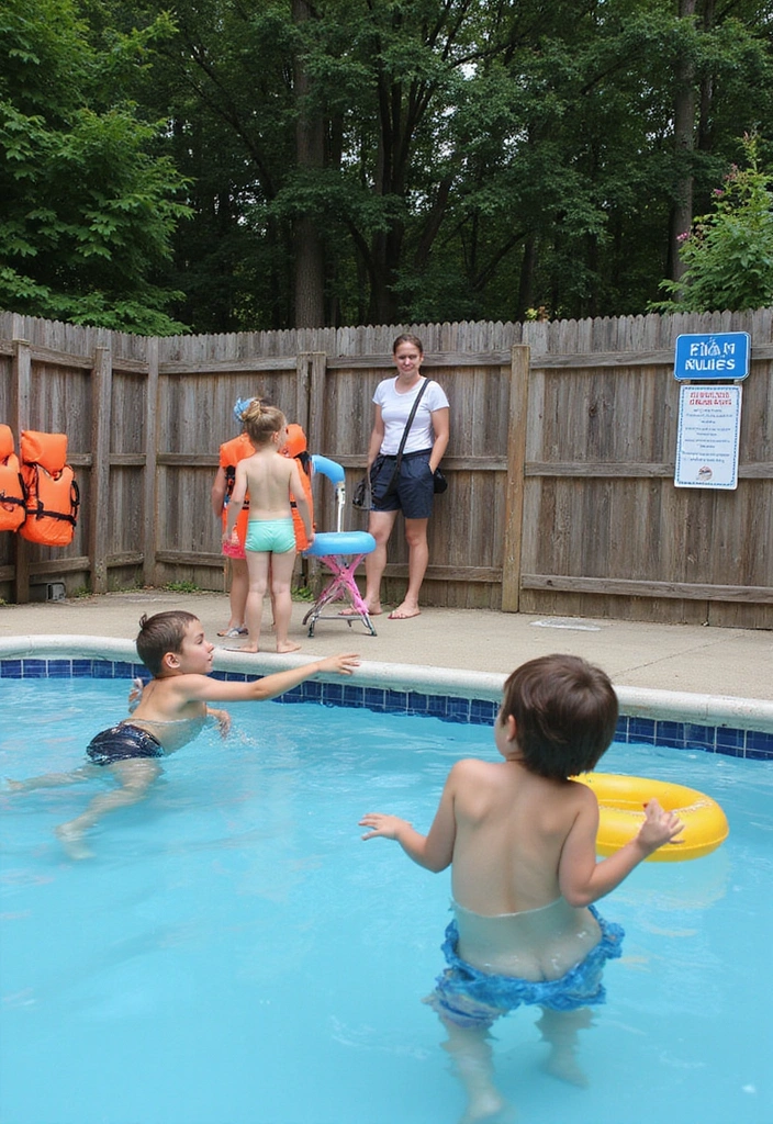 The Ultimate Pool Party Guide: Tips, Themes, Snacks, and More! - Safety First: Pool Party Essentials