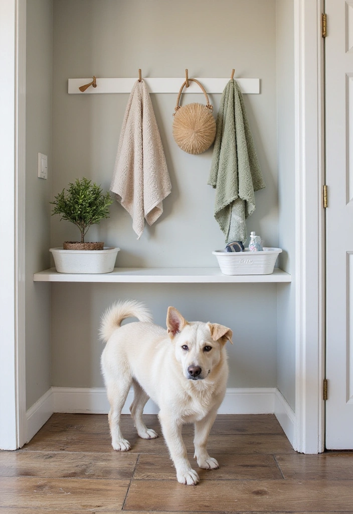 10 Brilliant Tips to Keep Your Home Tidy with Pets (You'll Wish You Knew Sooner!) - 2. Create a Pet Cleaning Station