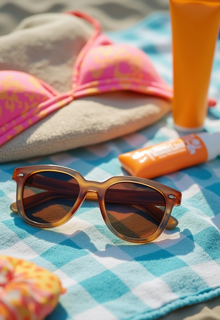 12 Trendy Swim Accessories for 2025 That Are Total Game Changers! - 2. Statement Sunglasses